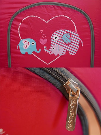 Łóżeczko turystyczne Baby Design Simple Drzwiczki