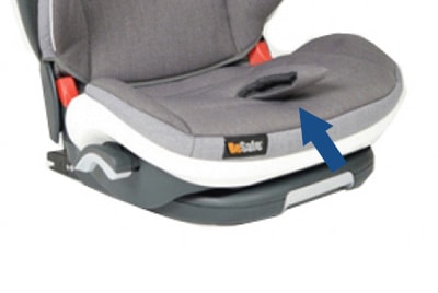 BeSafe iZi Flex i-Size pasy lepiej zapięte