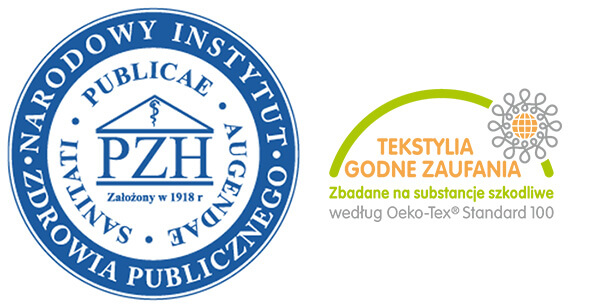 Polski Zakład Higieny OEKO Tex Standard 100 Loga