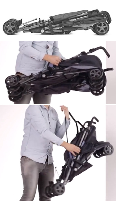 Easywalker Buggy+ składanie i transport