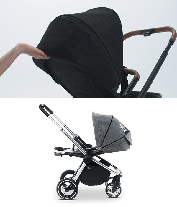 Moon Buggy ReSea Sport Spacerówka Płaska pozycja Regulacja