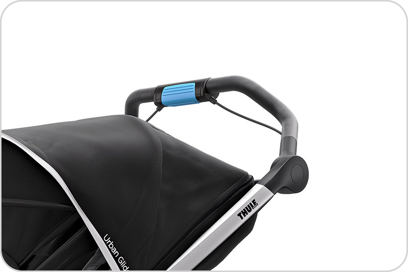 Thule Urban Glide 2 Double Wózek spacerowy dla bliźniaków Black