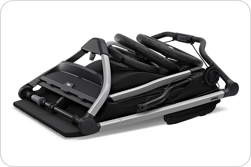 Thule Urban Glide 2 Double Wózek spacerowy dla bliźniaków Black