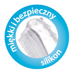 Canpol Pierwsza szczoteczka do zębów z wypustkami