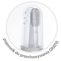Canpol Pierwsza szczoteczka do zębów z wypustkami