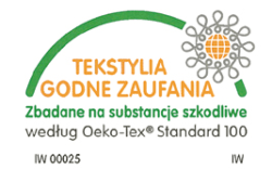 Fiki Miki Gryka/Pianka/Kokos Certyfikat OEKO TEX Standard 