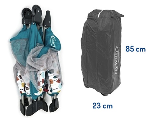 Graco Contour Electra Łóżeczko turystyczne skłądanie, torba