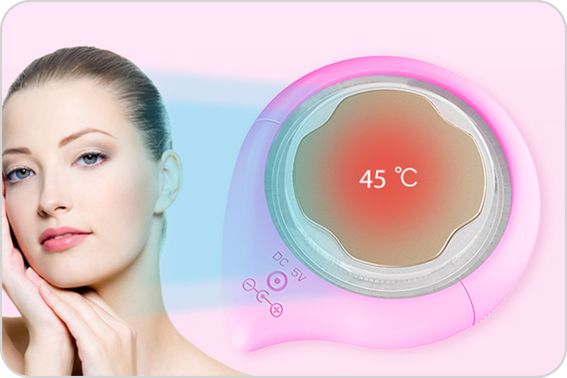 InnoGIO GIOperfect Clean GIO-710 Wielofunkcyjne urządzenie do masażu twarzy i pielęgnacji skóry