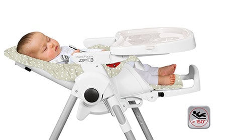 Peg Perego Prima Pappa Zero3 Krzesełko do karmienia i leżaczek dla niemowlęcia